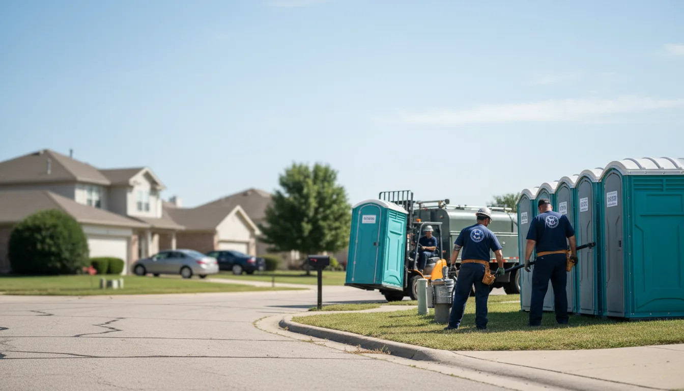 Porta Potty Rental in Muldrow, OK near me